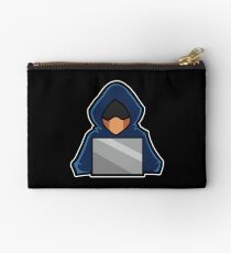Retro Hack Coder Hacking Hoodie Hacker Studio Pouch