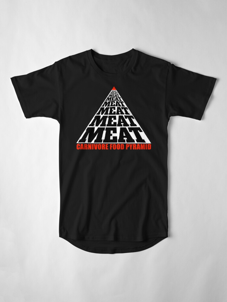 carnivore food pyramid shirt