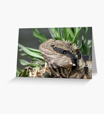 Water Dragon # 2 Greeting Card