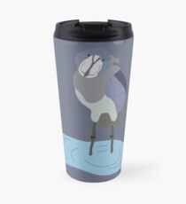 Wading Shoebill Bird Travel Mug
