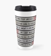 Brooklyn 99 - Title of Your Sex Tape (Clean Font) Travel Mug