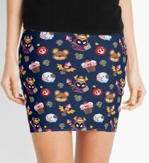 LoL pattern Mini Skirt
