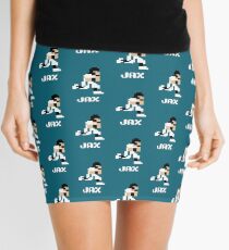 8 bit Jax Football 1 Mini Skirt