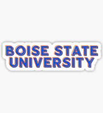 Boise State University - Style 10 Sticker