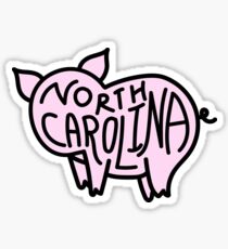 NC BBQ Sticker