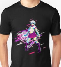 Moe most systems Eighties Retro Violet and Purple Unisex T-Shirt