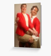 Tim und Eric Grußkarte