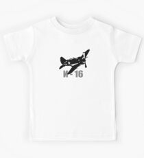 i-16 fighter aircraft Kids Tee