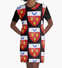 French France Coat of Arms 16403 Blason fr loche Graphic T-Shirt Dress