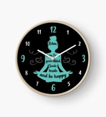 Yoga Lover Gift Clock
