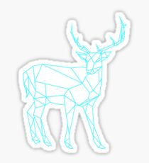 Hand drawn deer design Sticker