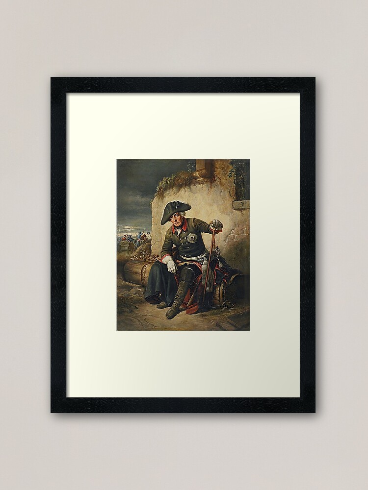 Alternate view of Frederick the Great...Battle of Kolin, 1757 Framed Art Print