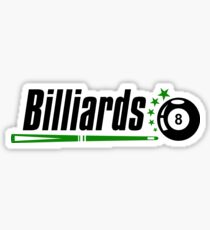 Billiards #redbubble #decor #buyart #artprint Sticker