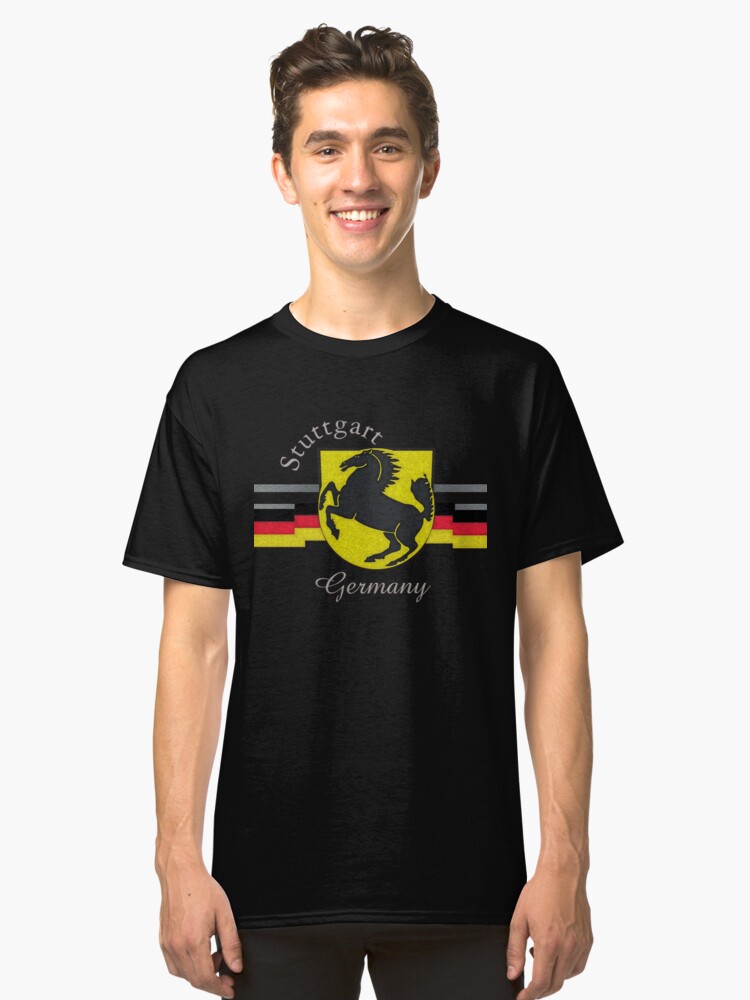 Alternate view of Stuttgart Horse Crest Classic T-Shirt
