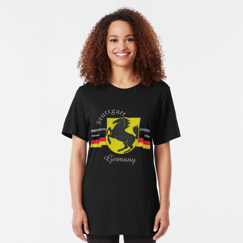 Stuttgart Horse Crest Slim Fit T-Shirt