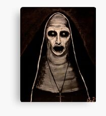 Demonic Sister Valak Canvas Print