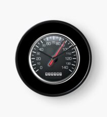 MOTORSPORT, SPEEDO, RACE, Speedometer, Speed meter, Racing Cars, BLACK Uhr