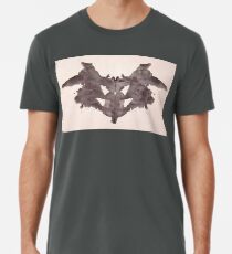 Psychologie, Tintenklecks, erster Blot, Rorschach, Tintenkleks-Test Männer Premium T-Shirts