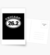 26.2 Chicago Marathon Postkarten