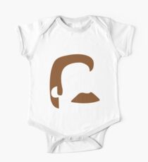 Ned Flanders Pride Minimalismus Baby Body Kurzarm