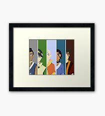 Team Avatar: The Last Airbender Framed Print