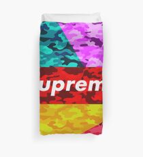 Hypebeast Supreme Camouflage V.02 Duvet Cover