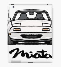 MX5 Miata NA White iPad Case/Skin