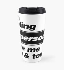 Oasis - Supersonic Lyrics design Travel Mug