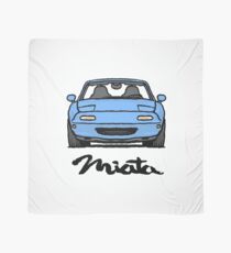 MX5 Miata NA Light Blue Scarf
