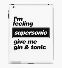 Oasis - Supersonic Lyrics design iPad Case/Skin