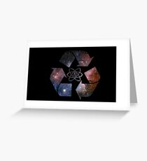 Recycled Starstuff Greeting Card