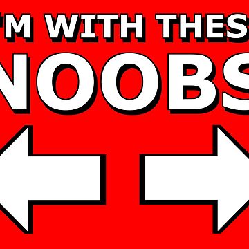Hey , Noob T Shirt 100% Cotton Noob Gamer Video Game Piggy