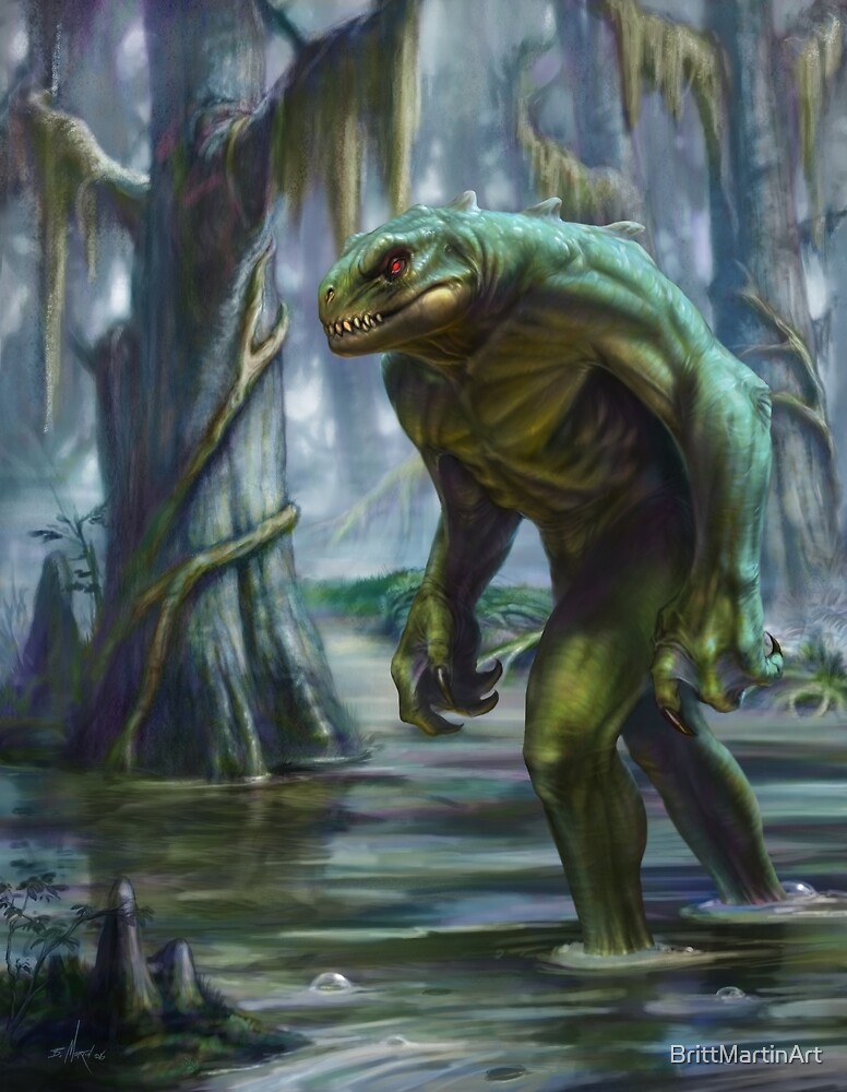 Resultado de imagem para Lizard Man of Scape Ore Swamp