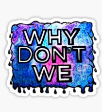 WDW - Galaxy Splatter Logo Sticker