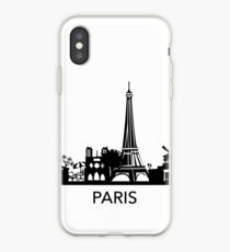Paris cityline Art iPhone Case