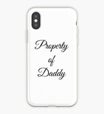 Property of Daddy, Owned BDSM iPhone Case