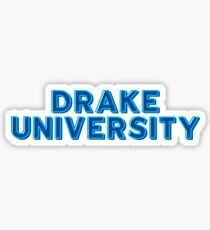 Drake University - Style 10 Sticker