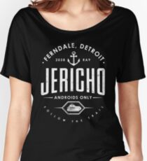 Detroit Become Human - Jericho - Kara, Markus and Conner - Dark shirt version Women's Relaxed Fit T-Shirt