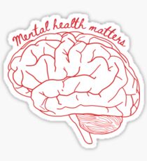 Pegatina Cuestiones de salud mental