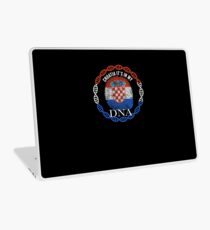 Croatia Its In My DNA - Croatia Croatian Flag In Thumbprint Laptop Folie