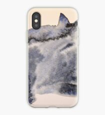 Shameless Cats: Tongue Bath Black Cat iPhone Case