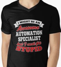 AUTOMATION SPECIALIST T-shirts, i-Phone Cases, Hoodies, & Merchandises Men's V-Neck T-Shirt