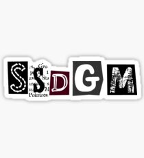 Mein Lieblings Mord Podcast Fan, Bleib Sexy Nicht Ermordet, SSDGM, Wahres Verbrechen, Murderino, MFM, Karen Kilgariff, Georgia Hardstark, F * ck Höflichkeit, Serienmörder Sticker