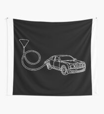 car pattern Wall Tapestry