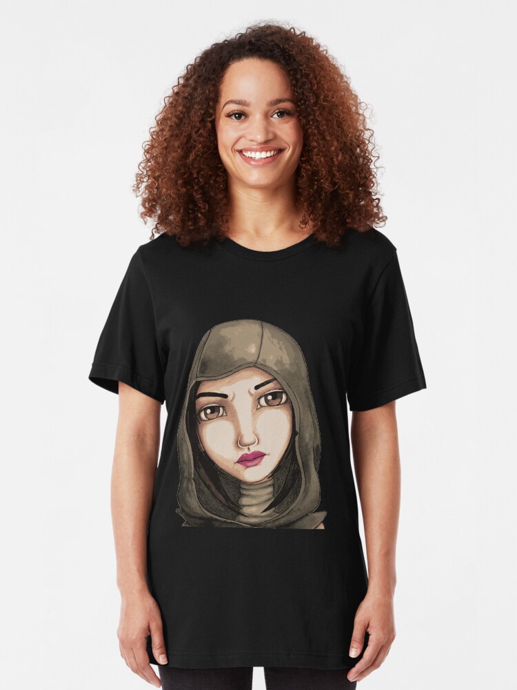 Alternate view of Fate (Digitized Version) Slim Fit T-Shirt