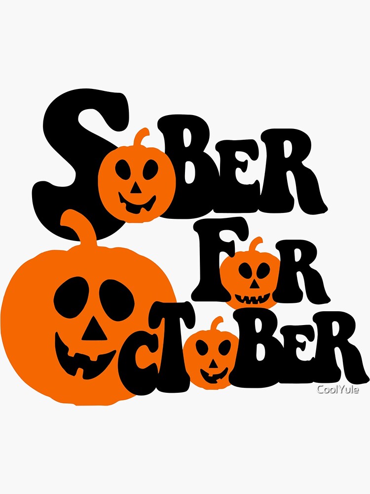 sober october t shirt