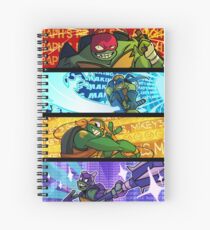 Cuaderno de espiral TMNT 2018
