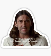 you are strong Sticker