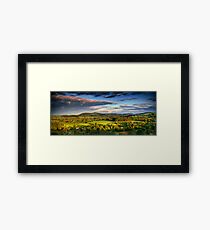Toward Malvern Framed Print