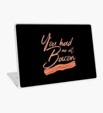 You Had Me at Bacon Lover Brunch Breakfast Laptop Skin